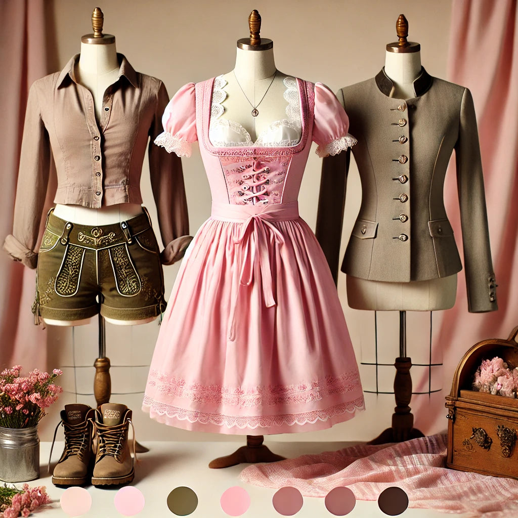 Dirndl - Eine Reise durch die Farben und Stile