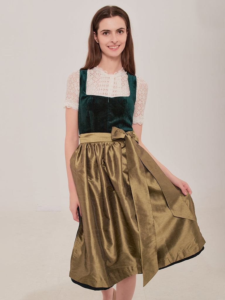 Dirndl Samt Braun, Dirndlbluse Elegant und Party City Dirndl: Stilvoll und vielseitig