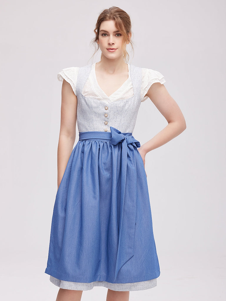 Blaue Pracht: Die Dirndl-Trends der Wiesn-Saison 2025