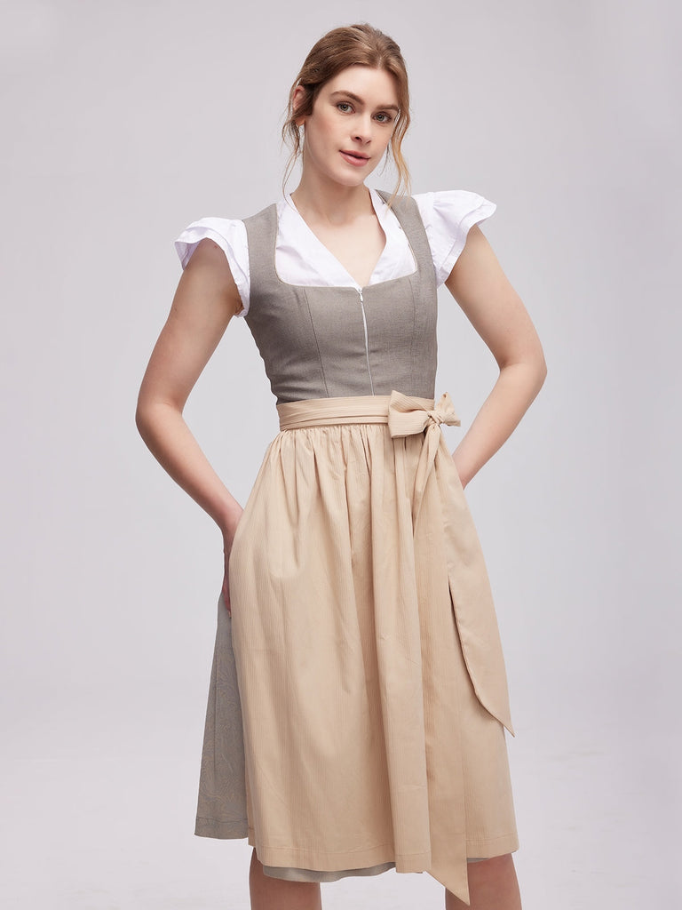 7 Gründe, warum 2025 jedes graue Dirndl Ihr Streetstyle-Geheimnis wird