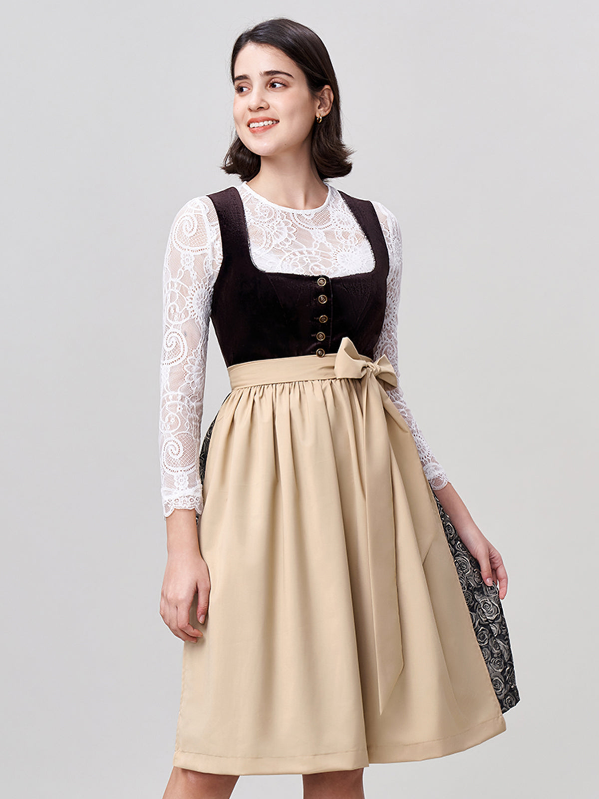 DIRNDL - NICOLE IN BROWN