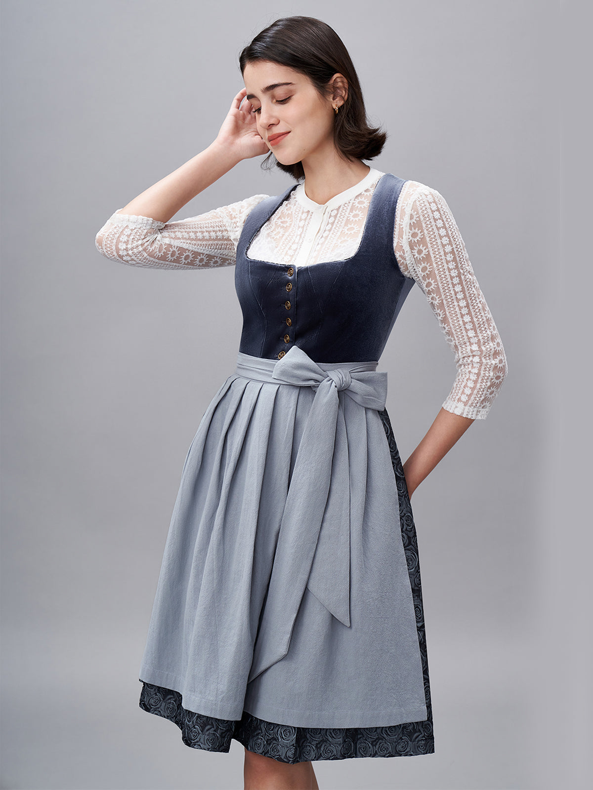 DIRNDL - NICOLE IN BLAU