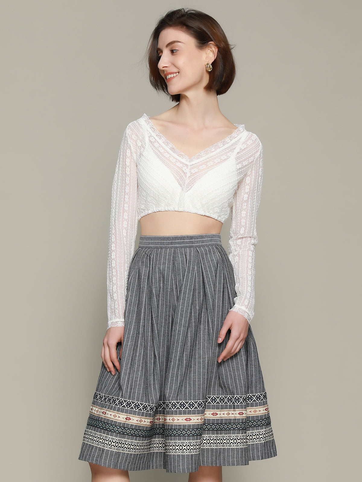 SKIRT - MIRABELLE(Fits small, recommend buying one size larger) 