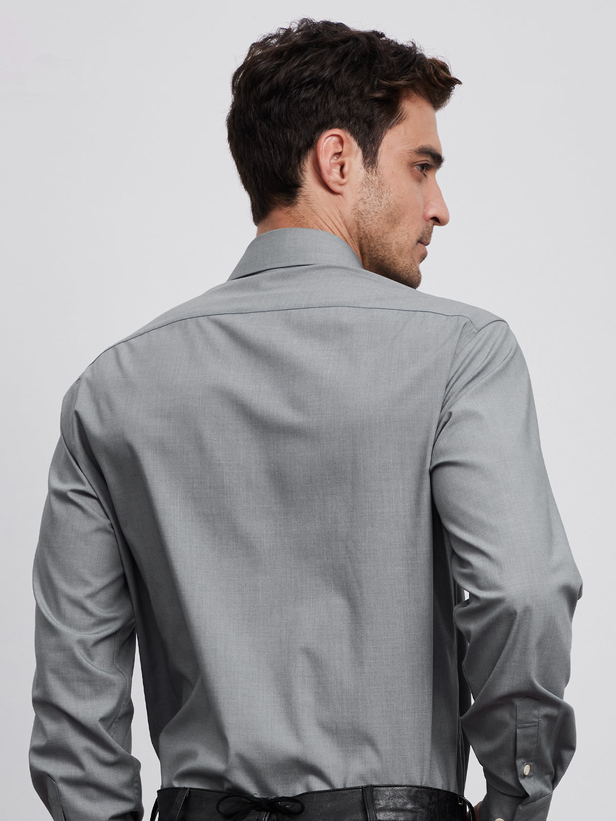 MEN'S SHIRT LENZ DARK GREY