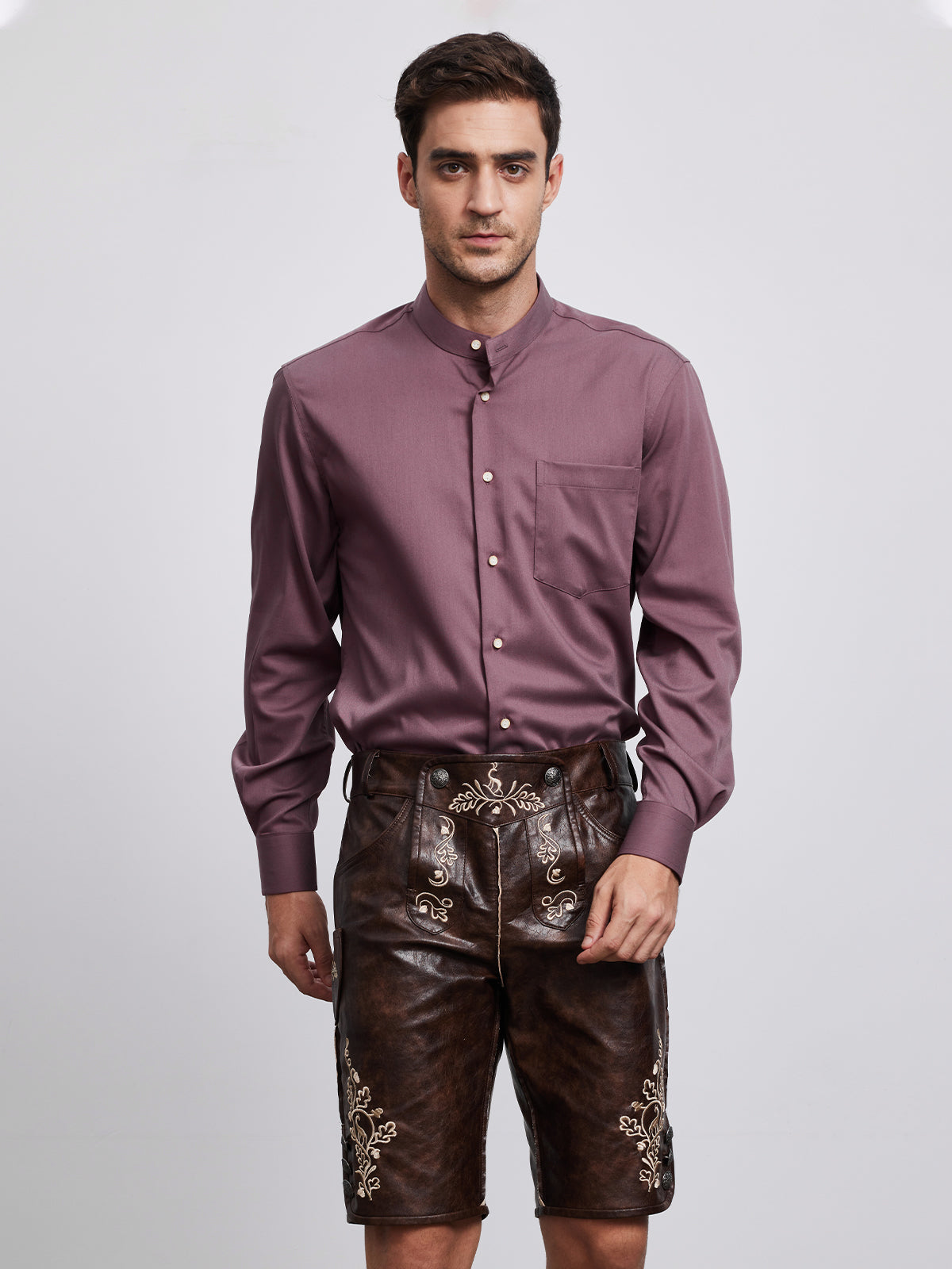 MEN'S SHIRT ELIAS WINE