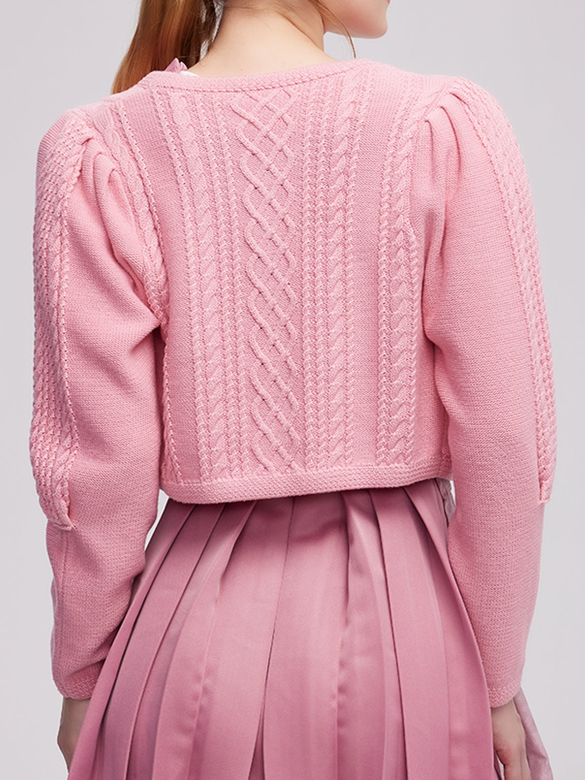 STRICKJACKE - MARTHA IN ROSA