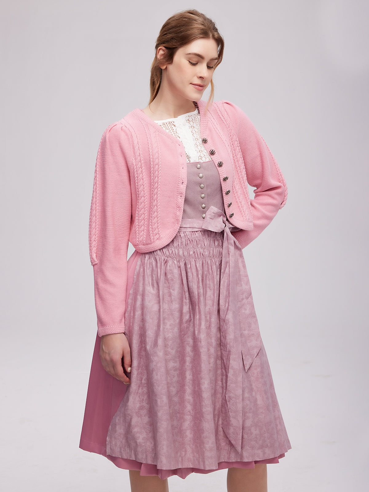 CARDIGAN - MARTHA IN PINK