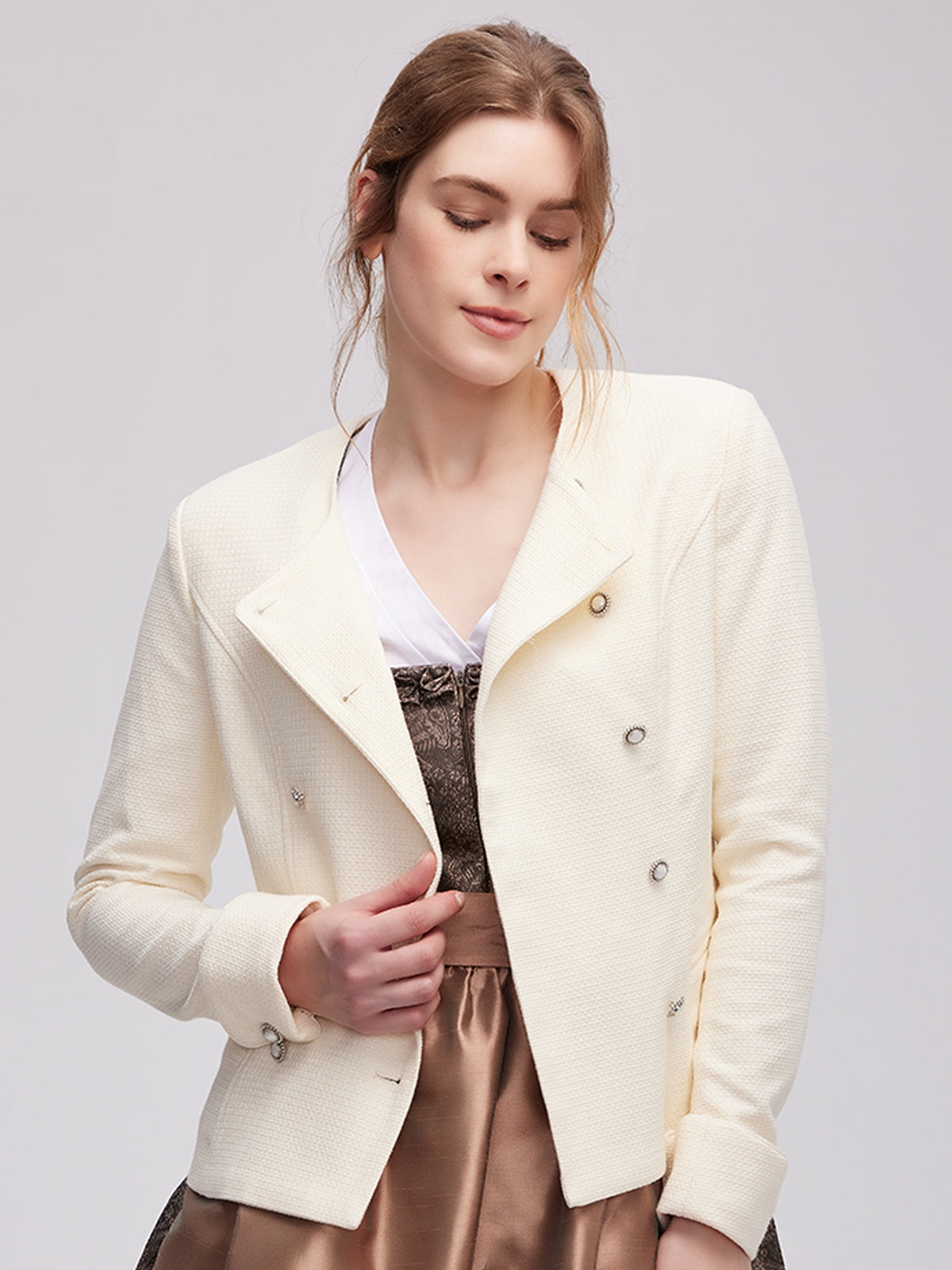 WOMEN'S JACKET - JOSIE IN WHITE