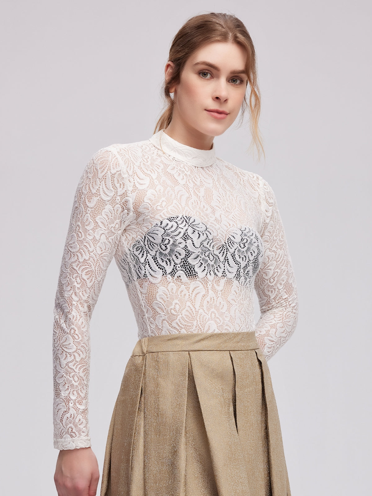 LACE BLOUSE - MANIA