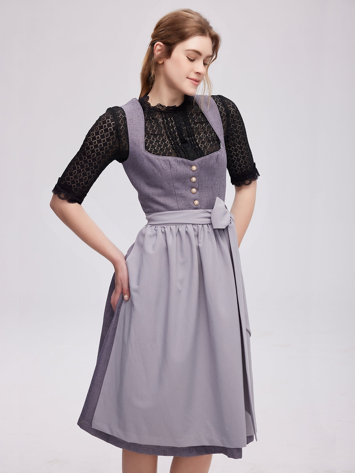 DIRNDL - AMANA IN GRAU