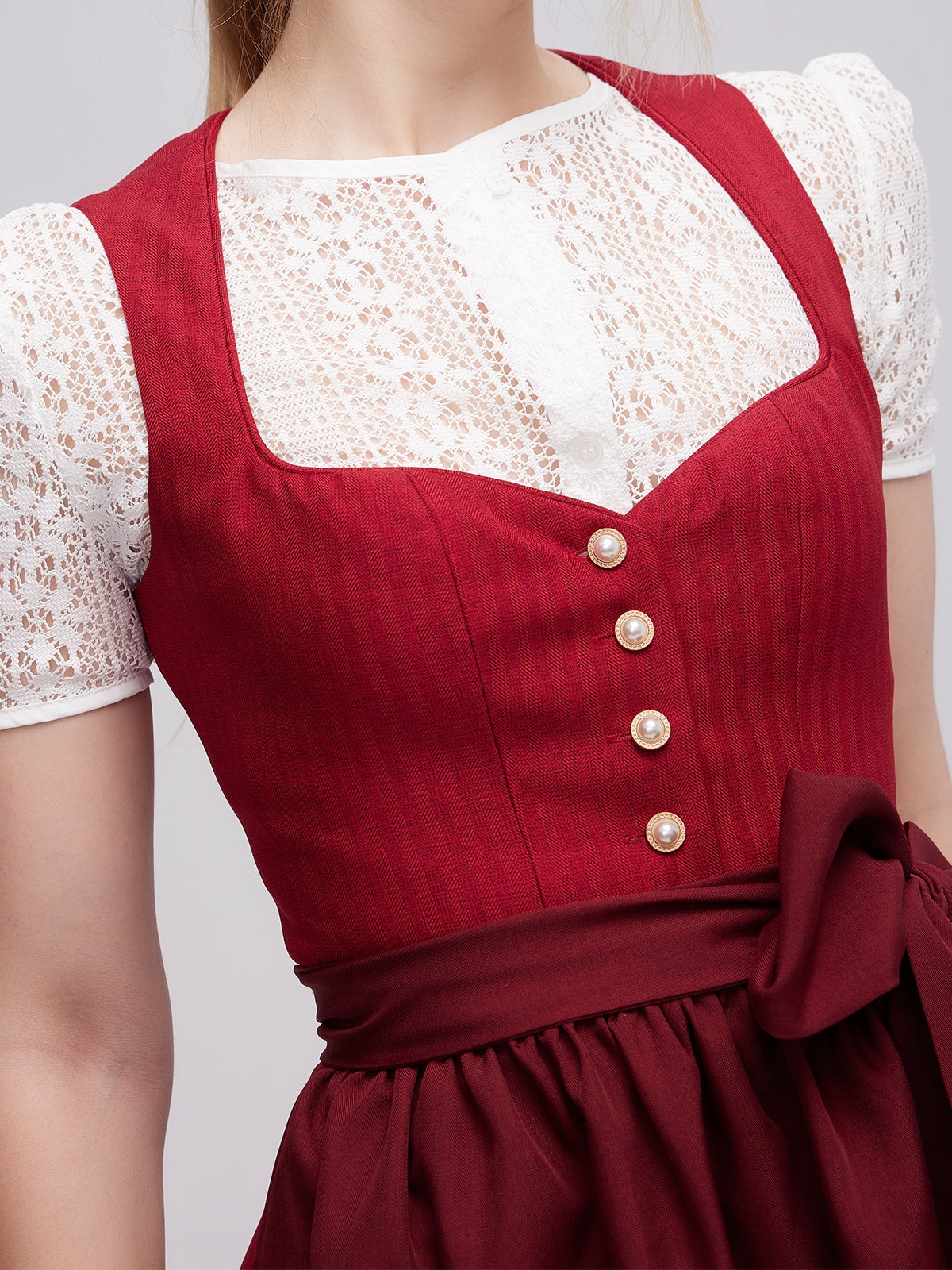 DIRNDL - AMANA IN RED