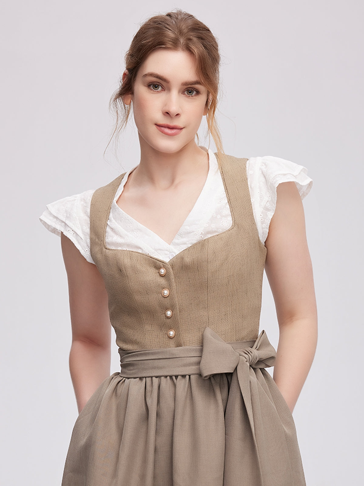 DIRNDL - AMANA IN BROWN