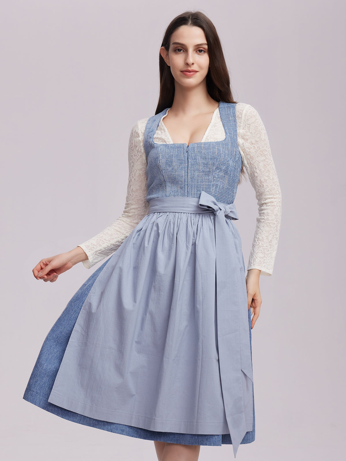 DIRNDL - CAROLINE IN HELLBLAU