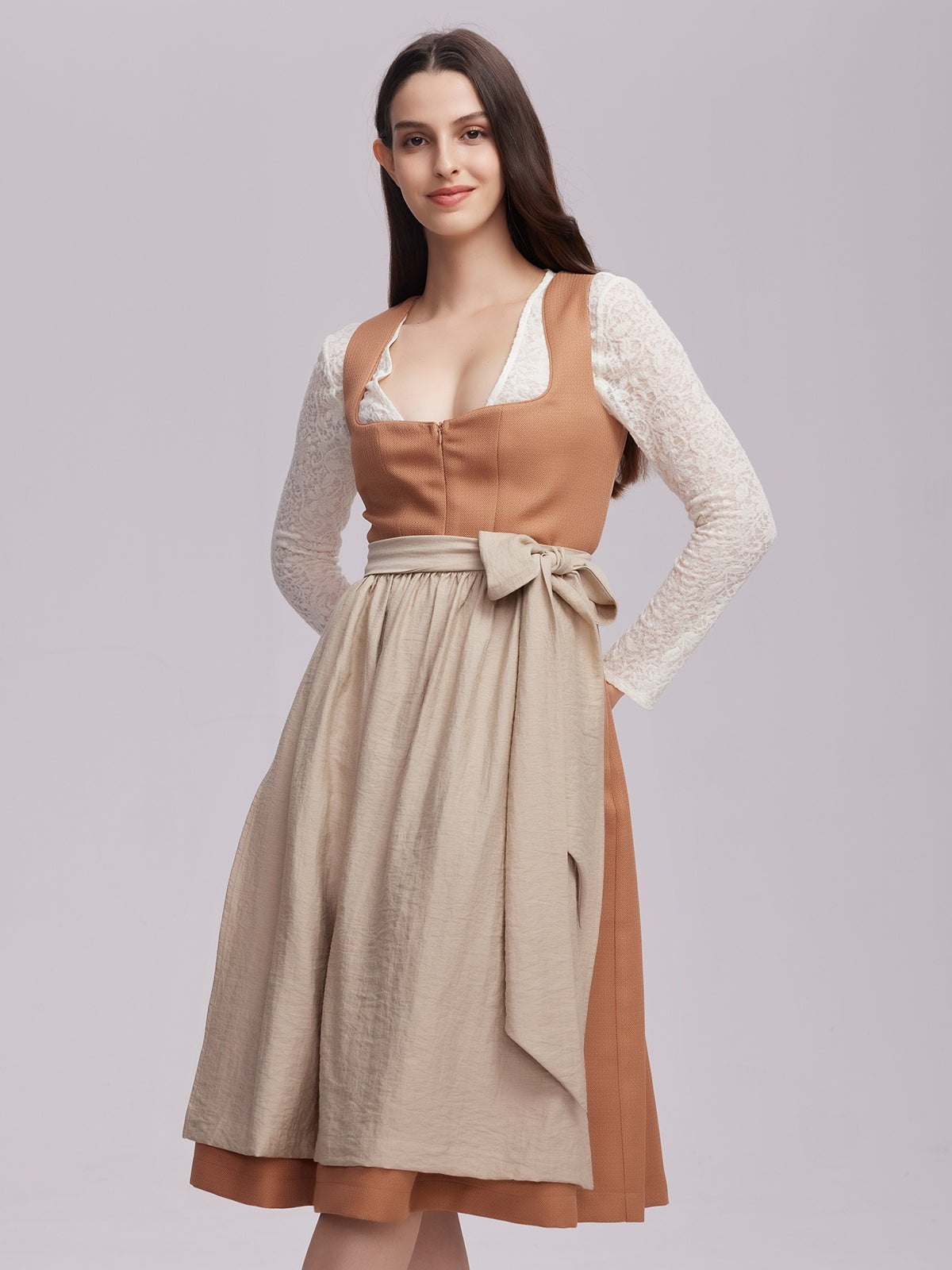 DIRNDL - CAMILLE IN DUSTY ORANGE